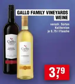 Handelshof GALLO FAMILY VINEYARDS WEINE Angebot
