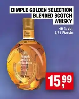 Handelshof DIMPLE GOLDEN SELECTION BLENDED SCOTCH WHISKY Angebot