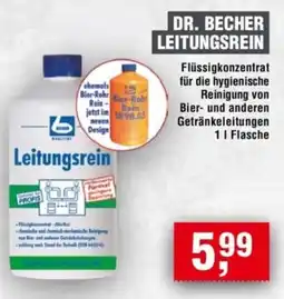 Handelshof DR. BECHER LEITUNGSREIN Angebot