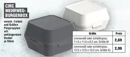 Handelshof CIRC MEHRWEG- BURGERBOX Angebot