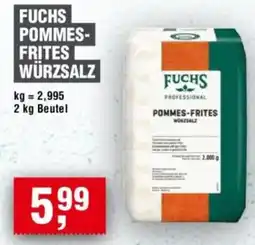 Handelshof FUCHS POMMES- FRITES WÜRZSALZ Angebot