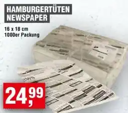 Handelshof HAMBURGERTÜTEN NEWSPAPER Angebot