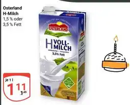 Globus Osterland H-Milch Angebot