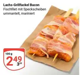 Globus Lachs-Grillfackel Bacon Angebot