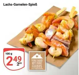 Globus Lachs-Garnelen-Spieß Angebot