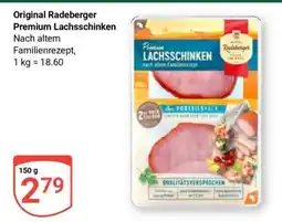 Globus Original Radeberger Premium Lachsschinken Angebot