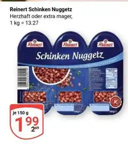 Globus Reinert Schinken Nuggetz Angebot