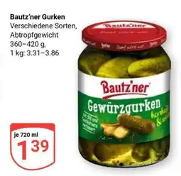 Globus Bautz'ner Gurken Angebot