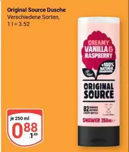 Globus Original Source Dusche Angebot