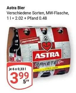 Globus Astra Bier Angebot