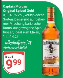Globus Captain Morgan Original Spiced Gold Angebot