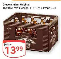 Globus GREVENSTEINER Original Angebot