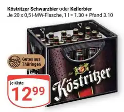 Globus Köstritzer Schwarzbier oder Kellerbier Angebot