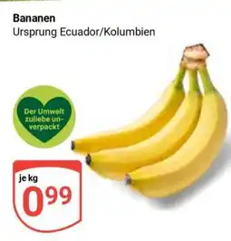 Globus Bananen Angebot