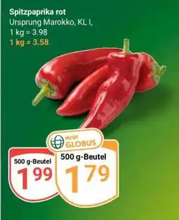 Globus Spitzpaprika rot Angebot