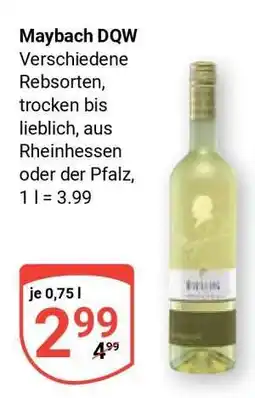 Globus Maybach DQW Angebot