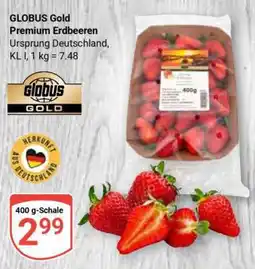 Globus GLOBUS Gold Premium Erdbeeren Angebot