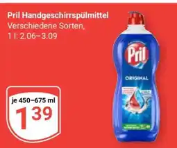 Globus Pril Handgeschirrspülmittel Angebot