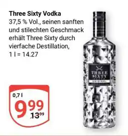 Globus Three Sixty Vodka Angebot