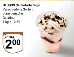 Globus GLOBUS Sahnetorte to go Angebot