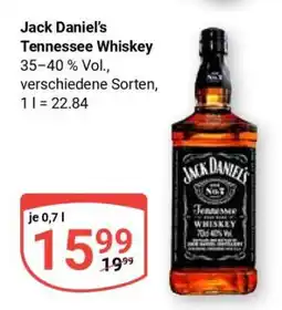 Globus Jack Daniel’s Tennessee Whiskey Angebot