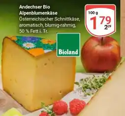 Globus Andechser Bio Alpenblumenkäse Angebot