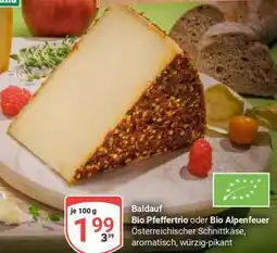 Globus Baldauf Bio Pfeffertrio oder Bio Alpenfeuer Angebot