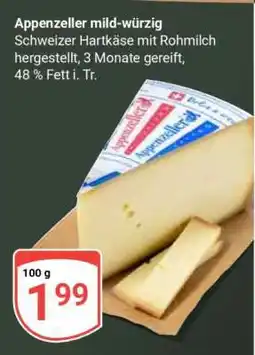 Globus Appenzeller mild-würzig Angebot