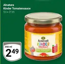Globus Alnatura Kinder Tomatensauce Angebot