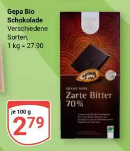 Globus GEPA Bio-Schokolade Angebot