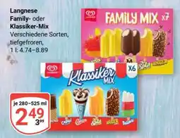 Globus Langnese Family oder Klassiker Mix Angebot