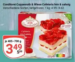 Globus Conditorei Coppenrath & Wiese Cafeteria Fein & Sahnig Angebot