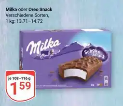 Globus Milka oder Oreo Snack Angebot