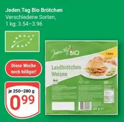 Globus Jeden Tag Bio Brötchen Angebot