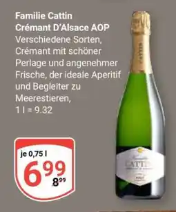 Globus Familie Cattin Crémant D'Alsace AOP Angebot