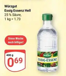 Globus Würzgut Essig Essenz Hell Angebot