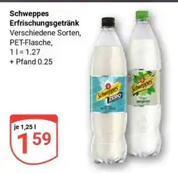Globus SCHWEPPES Erfrischungsgetränk Angebot