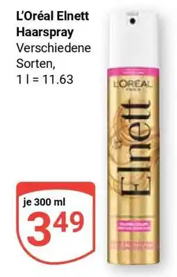 Globus L’Oréal Elnett Haarspray Angebot