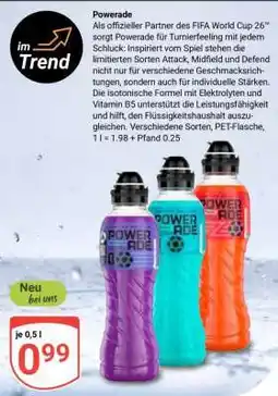Globus Powerade Angebot