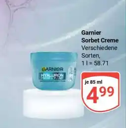 Globus Garnier Sorbet Creme Angebot