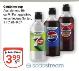 Globus Getränkesirup Angebot