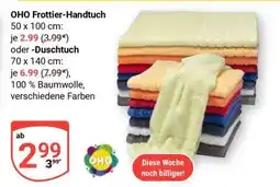 Globus OHO Frottier-Handtuch Angebot
