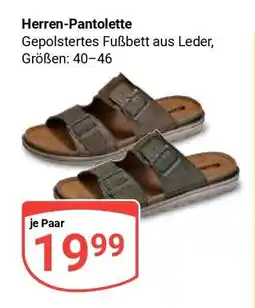Globus Herren-Pantolette Angebot