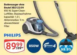 Globus Bodensauger ohne Beutel XB2122/09 Angebot