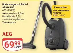 Globus Bodensauger mit Beutel AB31C1GG Angebot