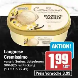AEZ Langnese Cremissimo Angebot