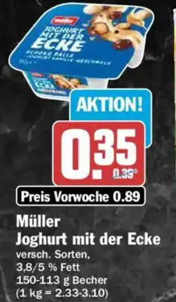 AEZ Müller Joghurt mit der Ecke Angebot