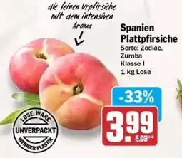 AEZ Spanien Plattpfirsiche Angebot