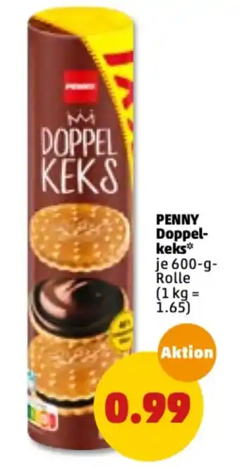 PENNY Penny Doppelkeks 600g Angebot