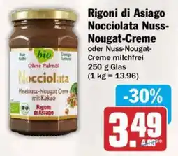 AEZ Rigoni di Asiago Nocciolata Nuss- Nougat-Creme Angebot